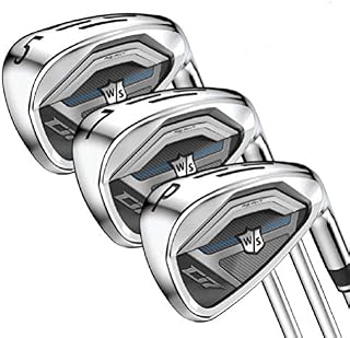 Wilson Staff Golf D7 Steel Iron Set, Men's Right Hand, Regular Flex 5-PW