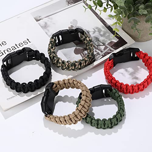 Xkdous 550 Paracord 50Ft Black Parachute Cord, 100% Nylon 7 Strand Inner Core Type Iii Tactical Paracord Rope, Outside Survival Gear For Bracelets, Lanyards, Handle Wraps, Camping & Hiking #TOP6