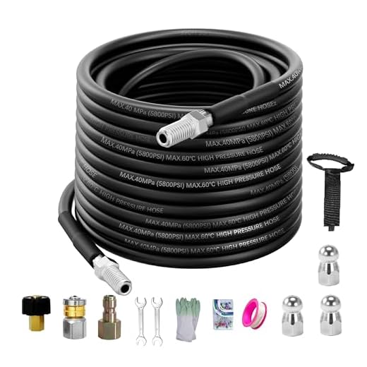 LycorTrade 100FT Sewer Jetter Kit