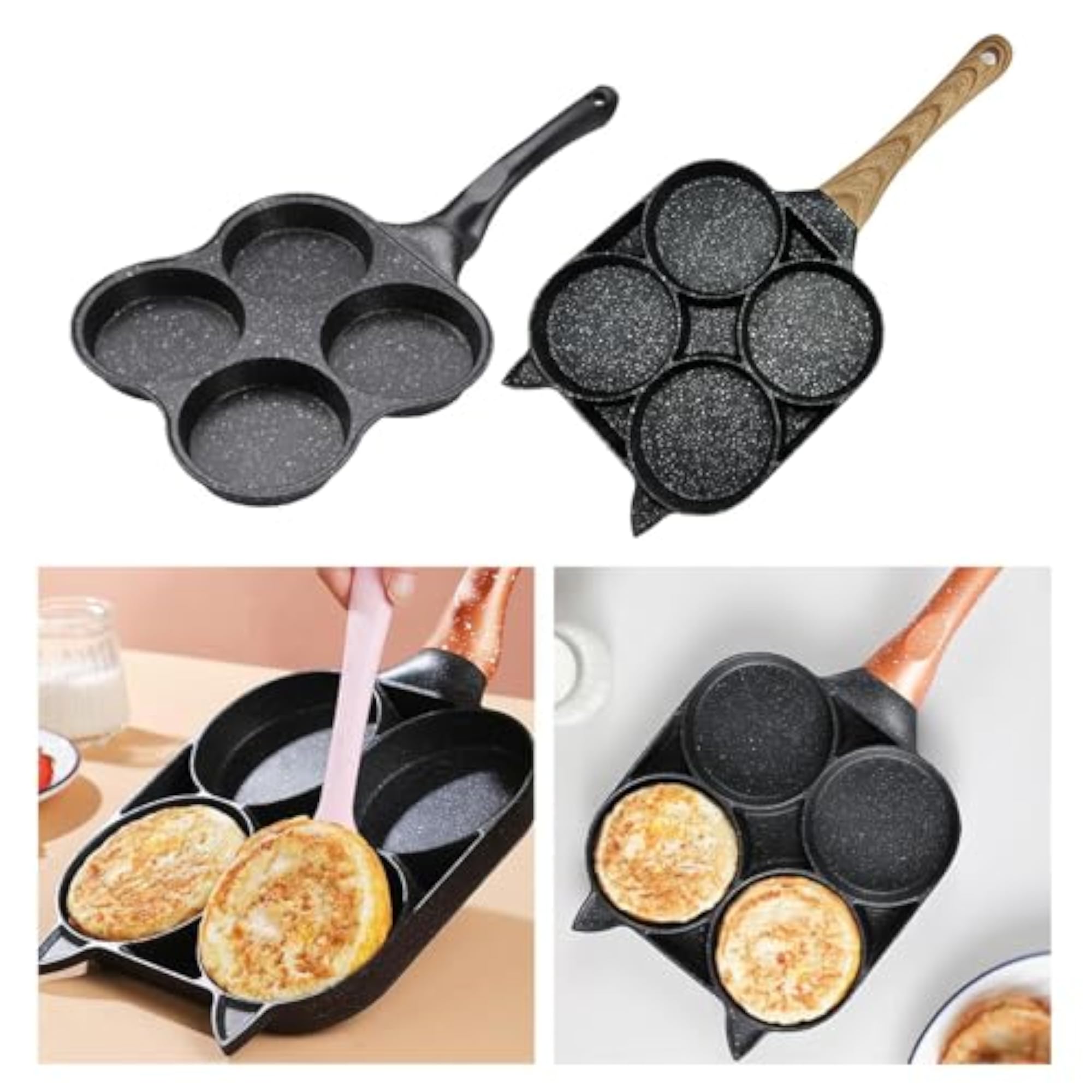 Egg Frying Pan Pancake Pan with Non-Stick Coating