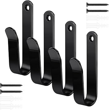 Snowboard Wall Mount Clips, Horizontal Snowboard Rack Display Stand, Snowboard Wall Mount Clips for Surfboards Skateboards Skis Home Garage