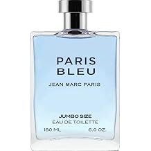 Paris Bleu Eau de Toilette Spray 6 oz Jumbo Size Fresh & Masculine Scent No Box