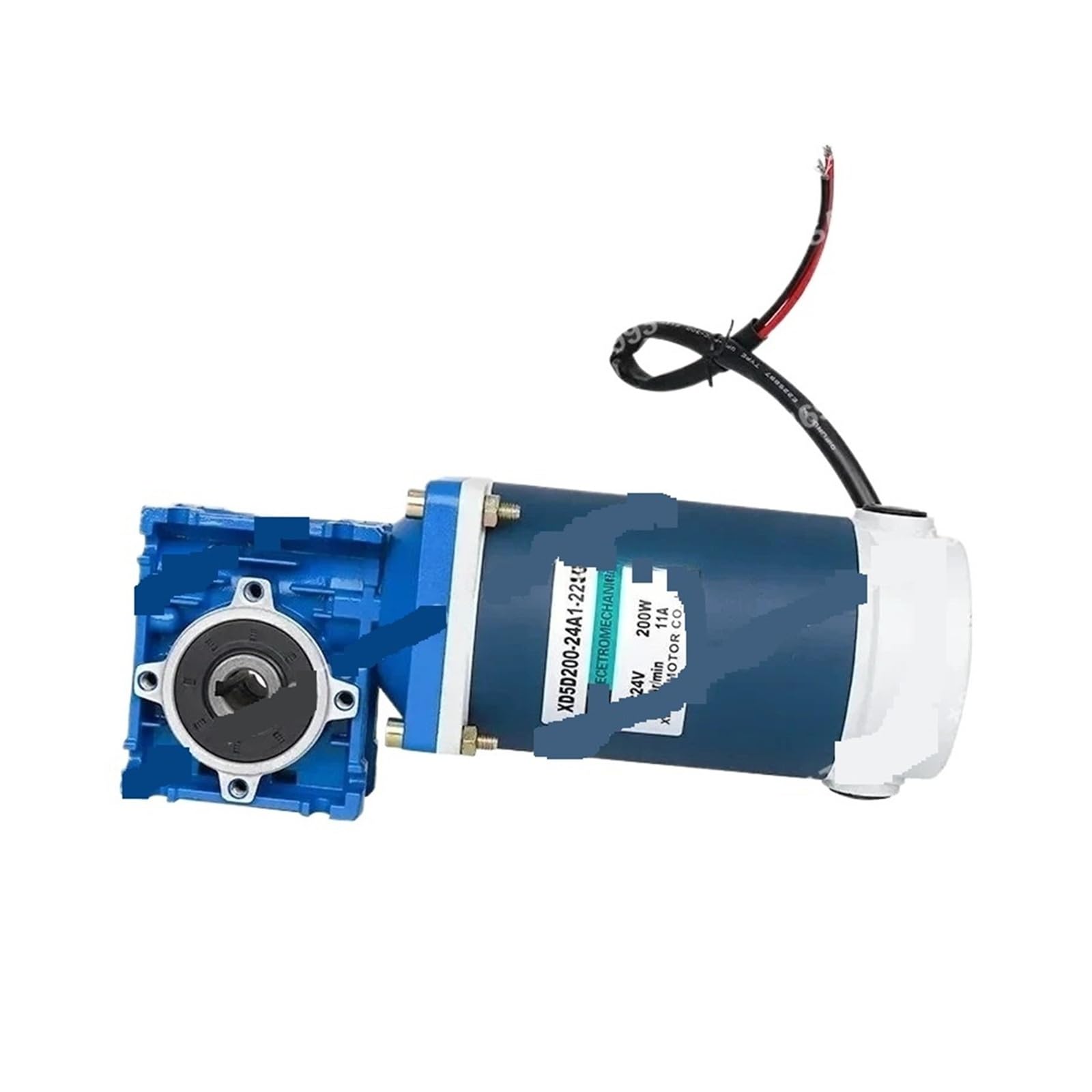 Motoréducteur RV30 24V 200W pour motorisation de portail et volet lourd
