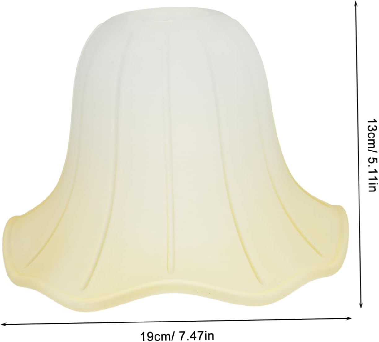 MERRYHAPY E27 Glass Lamp Shade Replacement for Pendant Lamp Shade Chandelier Light Covers Vanity Light