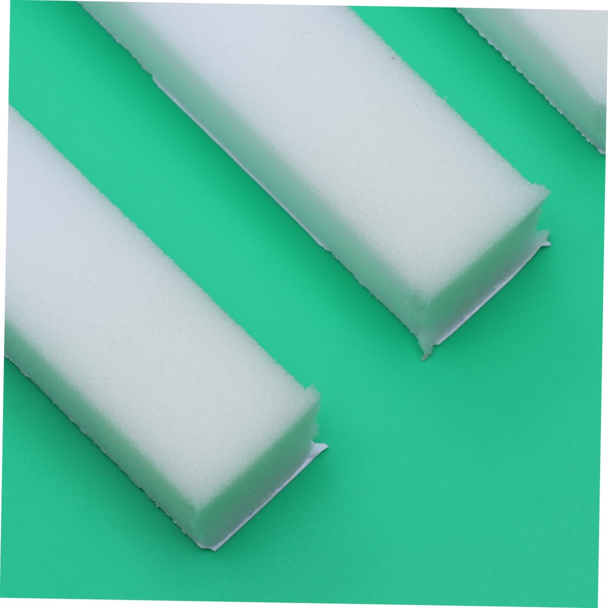 50pcs Self Adhesive Protective Sponge Strips for Masks Comfortable Face Mat Accessories for Men and Women Breathable and Easy to Supplies White