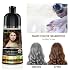 Herbishh Color Shampoo for Gray Hair Coverage (Light Brown) Hair Dye 3-in-1 Shampoo- Colors in Minutes Lasts Up To 2-3 Weeks 500 mL Ideal for Men & Women