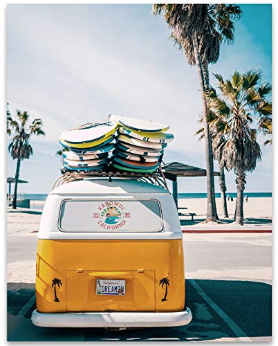 California Dreamin Surf Van - Great Beach House Decor
