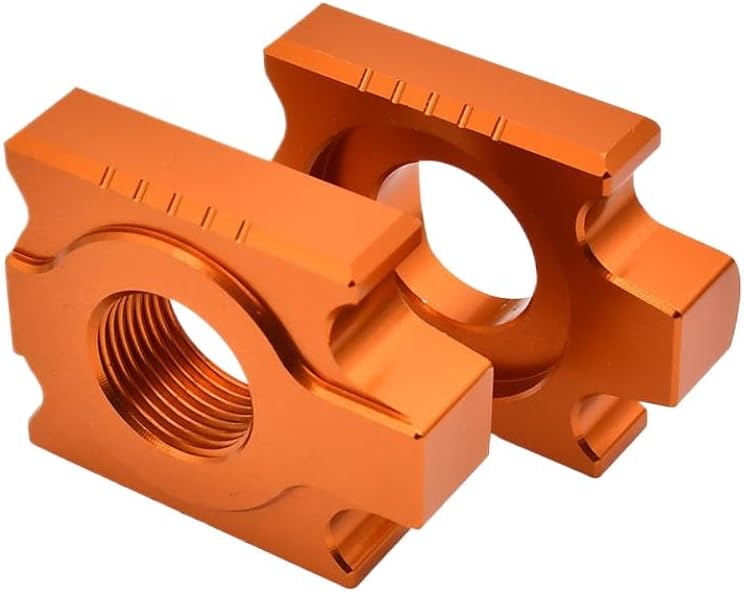 20mm Chain Adjuster Regulator Sliders Motorcycle Axle Block Tensioner Compatible With EXCF EXC SX SXF XC XCF XCW 125 250 300 350 450 500(Blue)