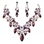 Deep Amethyst Color Gold-Tone