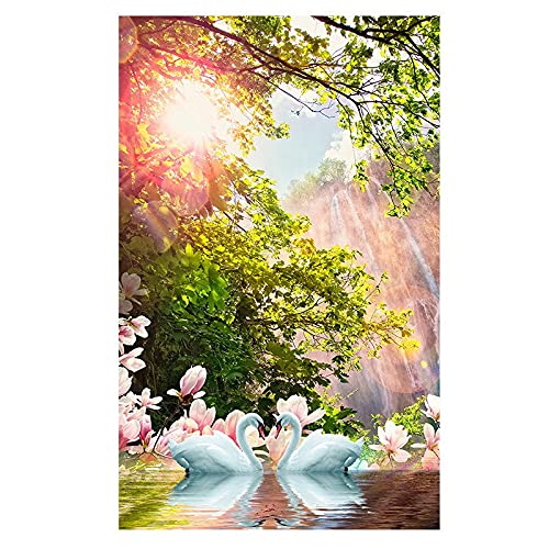 Diamond painting 50x120cm coucher de soleil kit broderie diamant complet