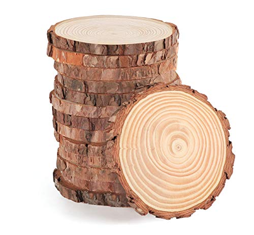 MAOM Natural Wood Slices 25 Pcs 3