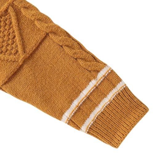 Image of Hopscotch Boys Polyester Blend Round Neck Sweaters