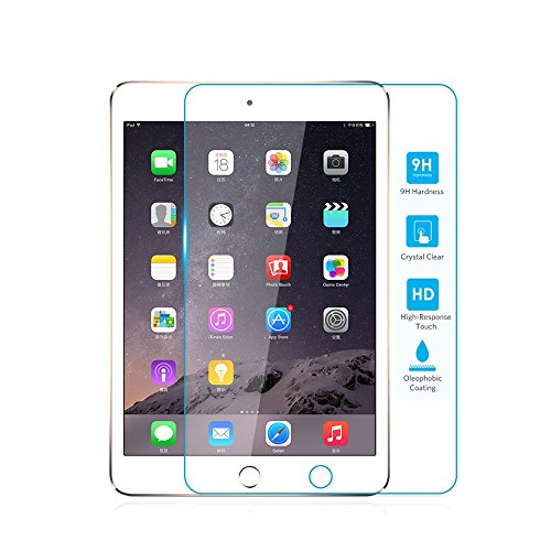 TNP iPad 4/3/2 Screen Protector - Premium Ultra Clear High Definition HD 0.33mm 9H 2.5D Anti-Scratch Anti-Fingerprint Tempered Glass Screen Protector Guard for Apple iPad 4/3/2 9.7-Inch Tablet