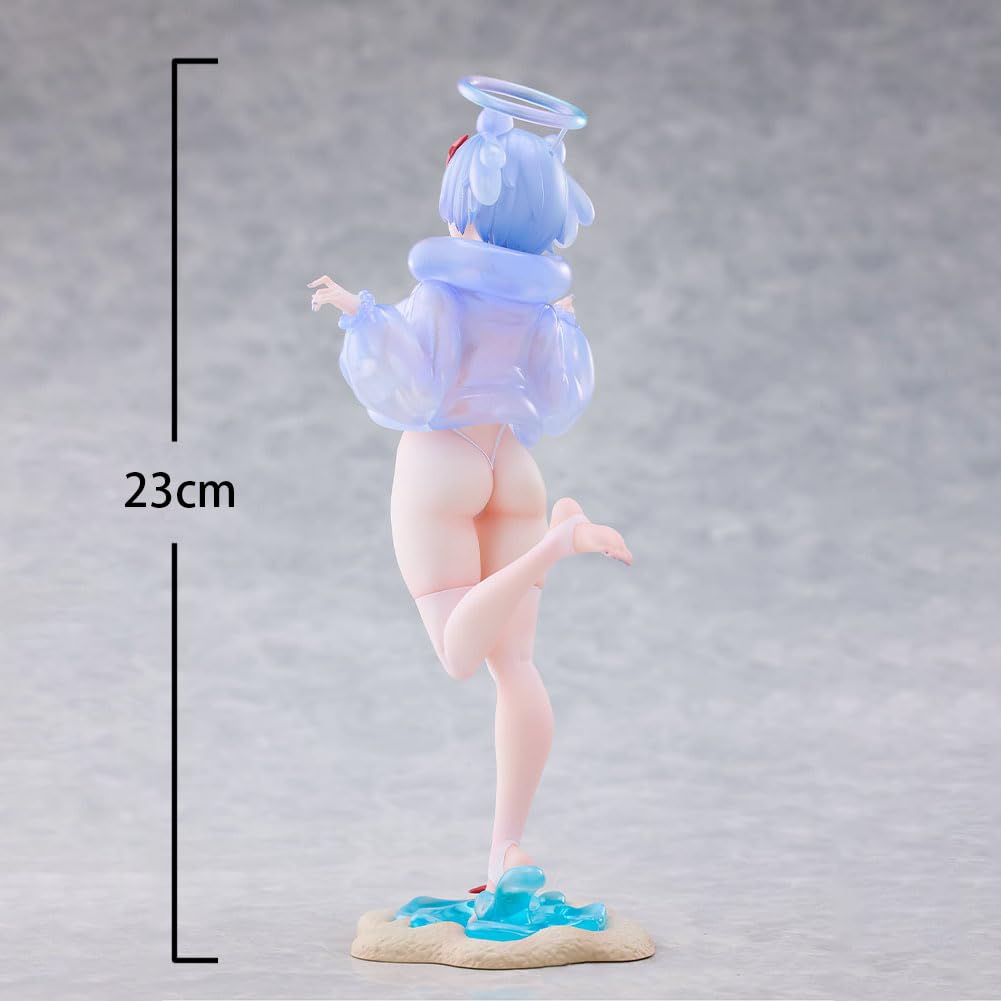 Jellyfish Girl-Shizuku Ruru - Figura de anime, postura de pie, 23