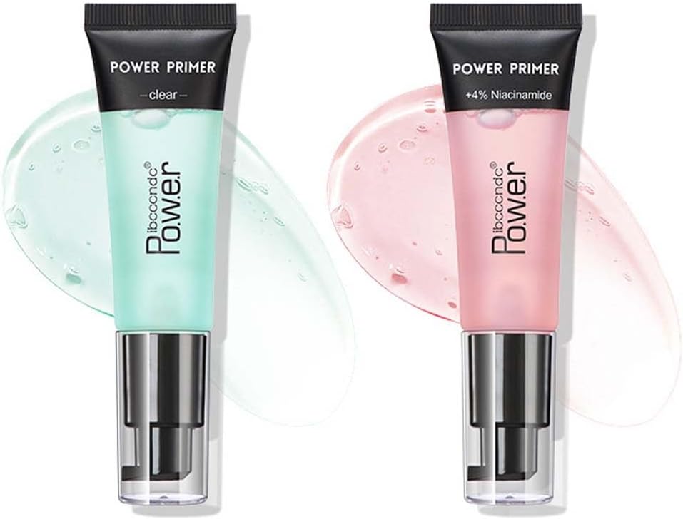 Azonee Power Grip Primer, 2 Pcs Hydrating Face Primer Gel, Perfect Base Face Primer for Wrinkles, Gel-Based and Hydrating Face Primer for Smoothing Skin and Gripping Makeup, 0.811 Fl Oz (24 ml)