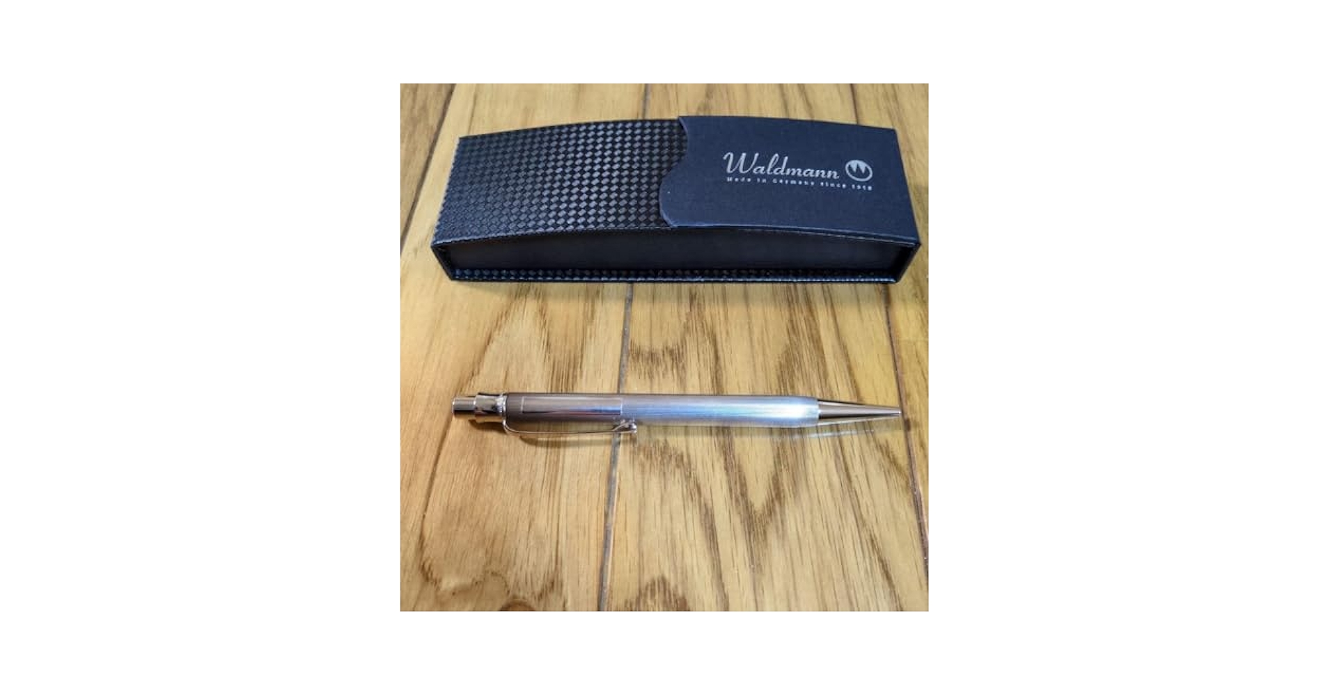 Waldmann （ヴァルトマン）スターリングシルバー製ボールペン スターリングシルバーが美しい、ドイツの老舗「ヴァルドマン