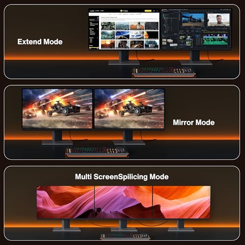 IVANKY 80Gbps VESA Certified DisplayPort Cable 2.1, 16K Display Port 2.1 Cable, [16K@60Hz,8K@240Hz,4K@540Hz 480Hz 240Hz, HDR DSC], DP80 Display Cord for Monitor, Graphics 5090 7900XTX-6.6FT