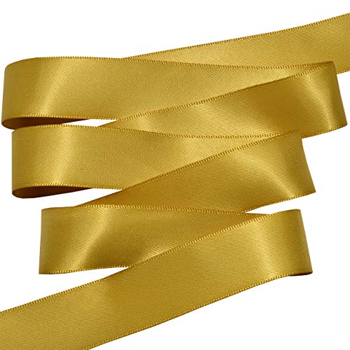 Image of Morex Ribbon 08822 /50-686 Ribbon, 7 /8 inch x 50 Yd, Golden Olive
