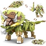 AUS DER PRAXIS LERNEN - Jeder Junge verdient in seiner Kindheit einen Dinosaurier. Diese 3-in-1 Ersteller Dino Bausätze können die Hand Auge Koordinationsfähigkeit von Kindern schnell verbessern und ihr logisches Denken sowie ihre Fähigkeit zur Problemlösung im Bauprozess trainieren; Der Stolz bringt nach dem Erfolg des Bauens Vorteile für Kinder, um das Selbstvertrauen zu stärken