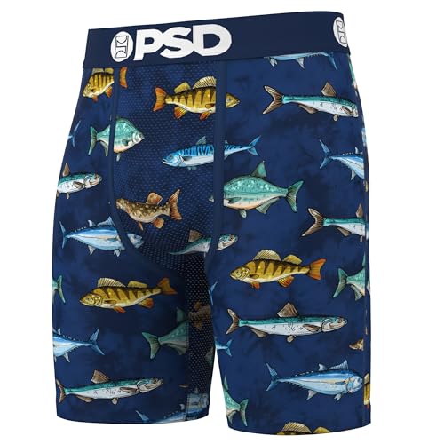 PSD Men's Fresh Outdoors 3-Pack Boxer Brief, Multi, S2