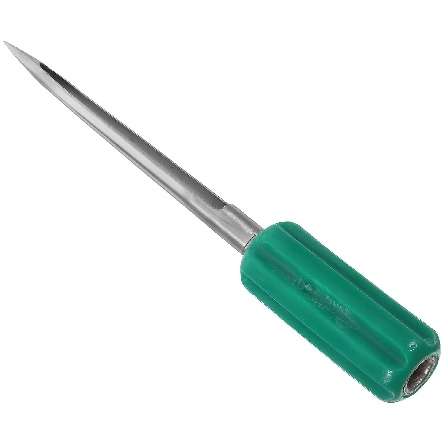 SHINEOFI Stainless Steel Grain Sampler with 20cm Length and 1cm Plastic Handle, Powder and Soil Sampling Probe for Agriculture, Fertilizer, Rice, Wheat, Corn Testing and Farm Use