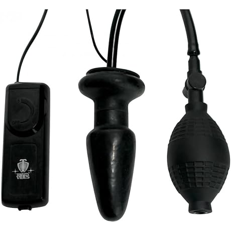 Vibrating Inflatable Butt Plug