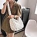 JSGHGDF Pleated Cloud Bag Pouch Fashion Handbag for Lady Polyester Bag Clutch Purse