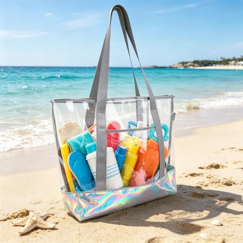 Large Clear Tote Bag miniatura 5