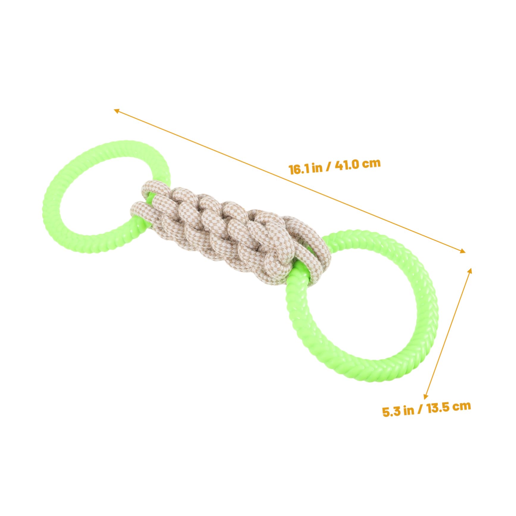 LIOOBO Teractive Dog Toy Cotton Rope Teething Toy Dog Tug Toy Puppy Pull Toy Sturdy Chewing Toy for Dogs
