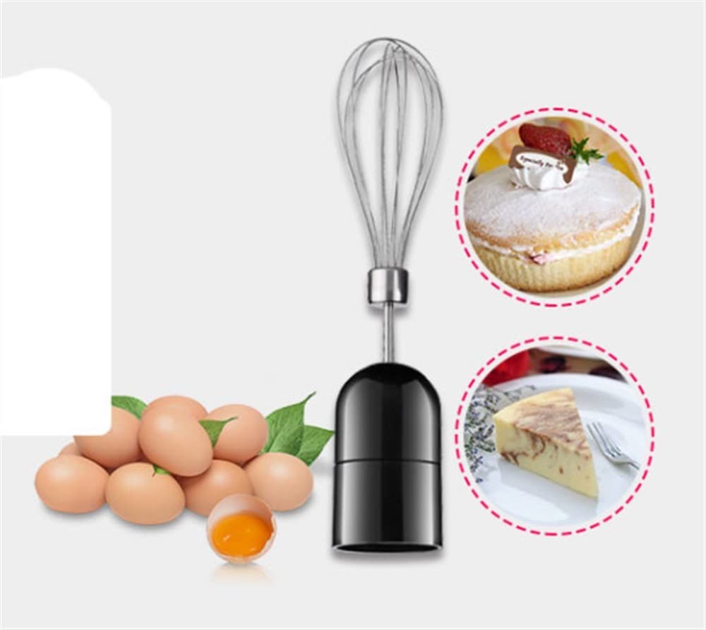 Blender ręczny, blender ręczny 4 w 1, ręczny blender ręczny ze stali nierdzewnej, narzędzie kuchenne, idealny do zup, koktajli, przecierów, jedzenia dla niemowląt