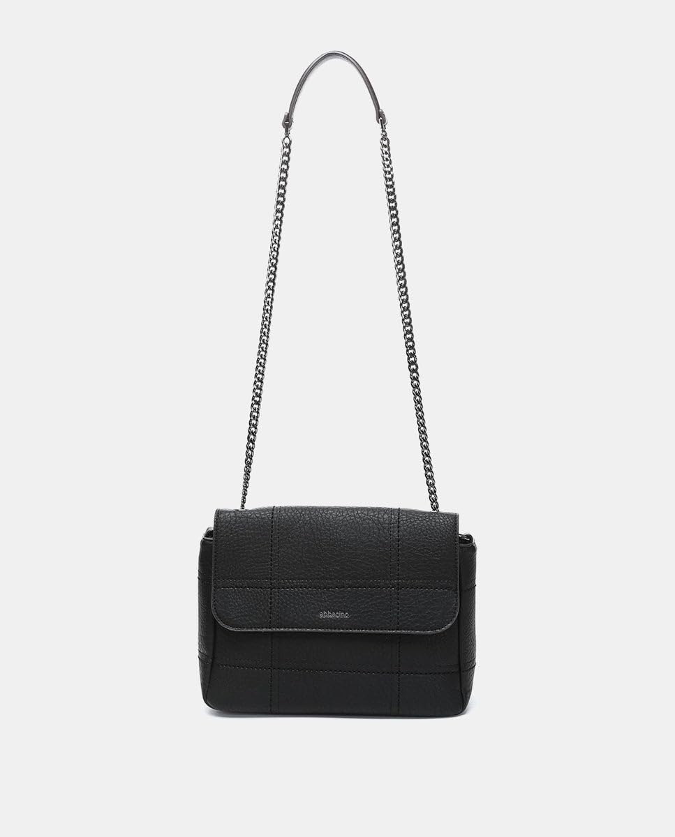 Abbacino Bolso de hombro en materiales reciclados negro Negros