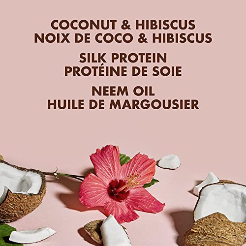 Sheamoisture Shampoo - Coconut & Hibiscus Curl & Shine Shampoo For Curly Hair In Women With Coconut Oil/Vitamin E/Neem Oil, Sulfate Free Coconut Shampoo To Nourish Curls, 13 Fl Oz Ea (Pack Of 4) #TOP4