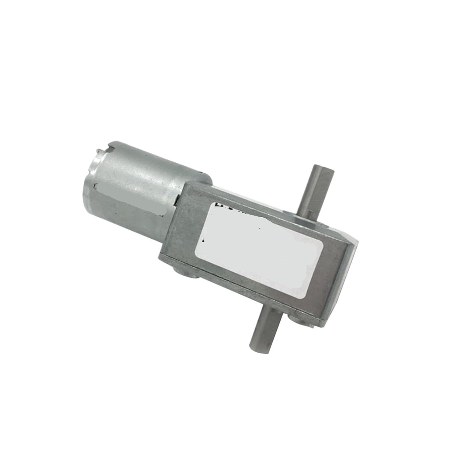 JGY370 Worm Gear Motor 12v Dual Shaft Reverse Speed Regulation self-Locking DC 6V and 24V Suitable(12v 40rpm)