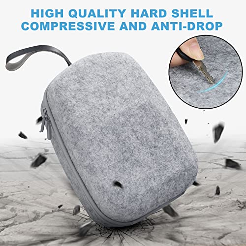 Rethone Hard Carrying Case Compatible With Meta/Oculus Quest 2 Basic/Elite Version, Large Space Cover Storage Bag For Oculus Quest 2 & Other Accessories, Suitable For Travel And Home #TOP4