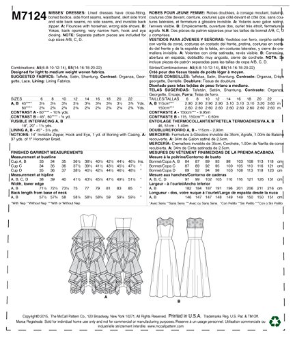 Mccall's M7124-A50 Misses' Dresses-6-8-10-12-14, Size A5 (6-8-10-12-14) #TOP6