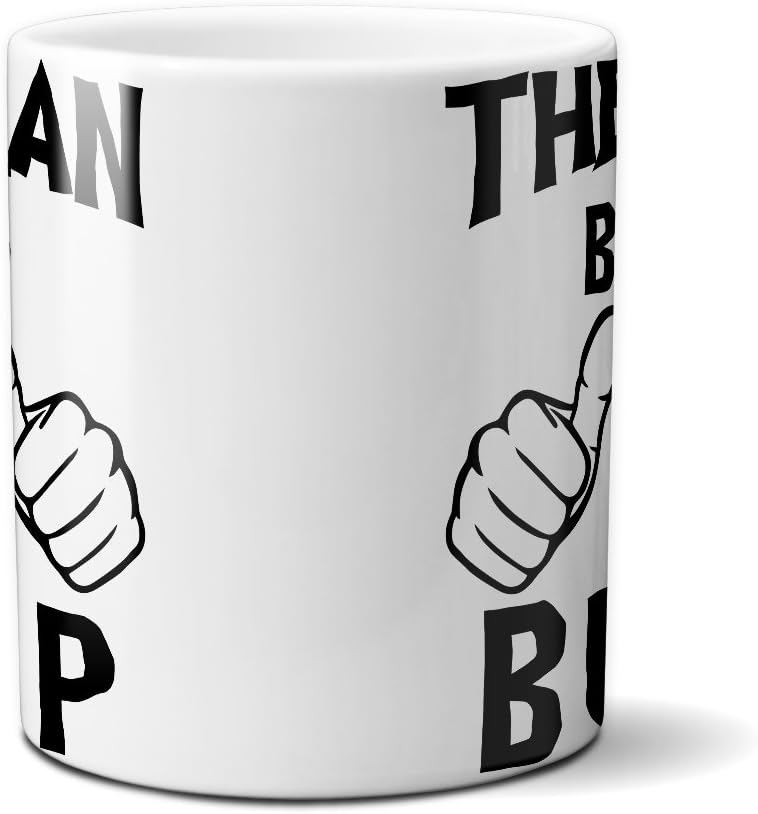 Gеt Sресіаl Prісе The Man Behind The Bump Funny Coffee Mug | Great Mug Gift for Dad to Be and Pregnant Dads, Baby on the Way | Funny 11 Ounce White Coffee Mug by Hot Ass Tees