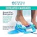 Fresh Feet- Foot Scrubber With Pumice Stone, Cleans, Smooths, Exfoliates & Massages your Feet Without Bending in the Shower or Bathtub