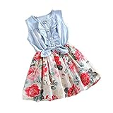 Niña Vestido mariposas animal floral hada patrón ,diseño de Sin mangas y Halo .Vestido niña estilo: princesa ,fiesta ,boda ,casual ,moda ,elegante ,ceremonia ,moderna