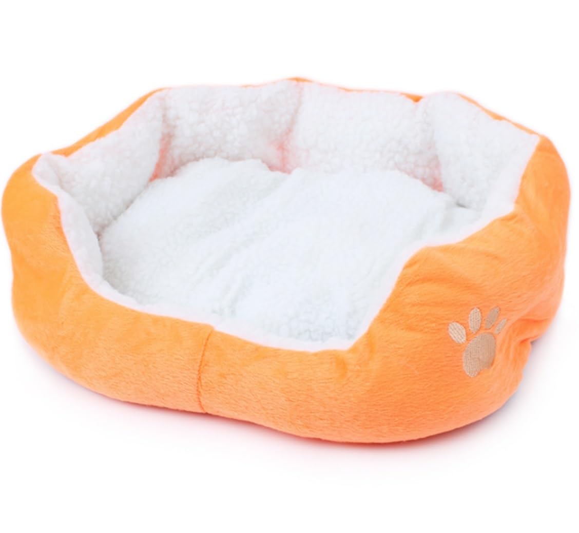 Cuccia Cane Interno Cuccia Gatto Cuccia Per Animali Domestici Rosa Gatto Cane Rotondo Inverno Caldo Sacco A Pelo Letto Cuscino Tappetino Lungo Soffice Peluche Morbido Letto Per Animali Domestici Cucci