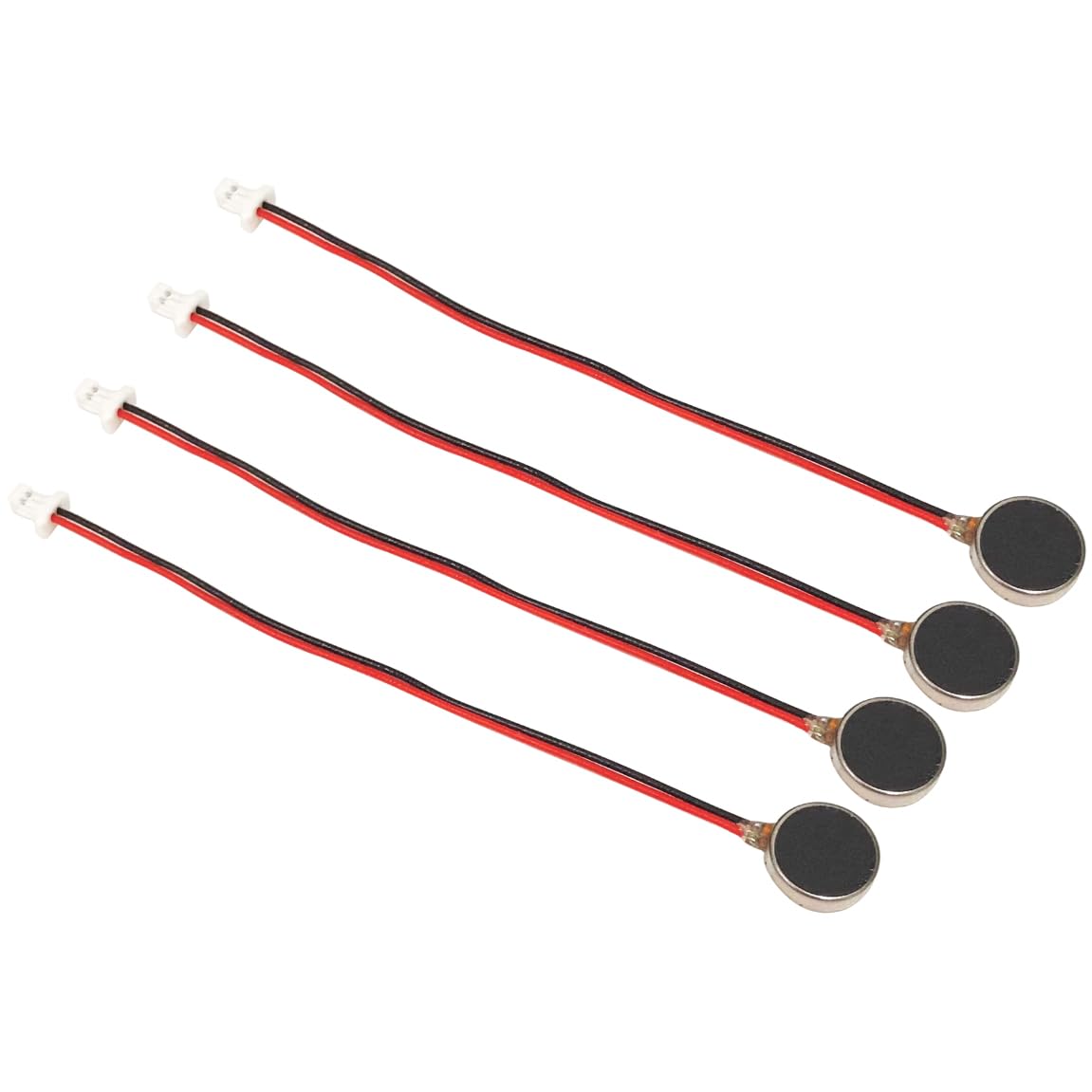 Amazon.co.jp: オーディオファン DC振動モーター 小型 コイン型 リード線 2Pinコネクタ付き 4点セット 製品サイズ  直径10×厚み3mm リード線長さ 約80mm : 産業・研究開発用品