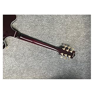 AMINIY Guitare électrique Panneau en Acajou Touche d’érable avec pickp Light Wine Rouge Jazz Hollow Jazz Guitare… - Les Beatles, Paul McCartney, John Lennon, RIngo Starr, George Harrison AMINIY Guitare électrique Panneau en Acajou Touche d'érable avec pickp Light Wine Rouge Jazz Hollow Jazz Guitare… – Image 7