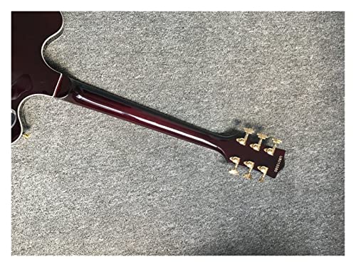 AMINIY Guitare électrique Panneau en Acajou Touche d’érable avec pickp Light Wine Rouge Jazz Hollow Jazz Guitare… - Les Beatles, Paul McCartney, John Lennon, RIngo Starr, George Harrison AMINIY Guitare électrique Panneau en Acajou Touche d'érable avec pickp Light Wine Rouge Jazz Hollow Jazz Guitare… – Image 8