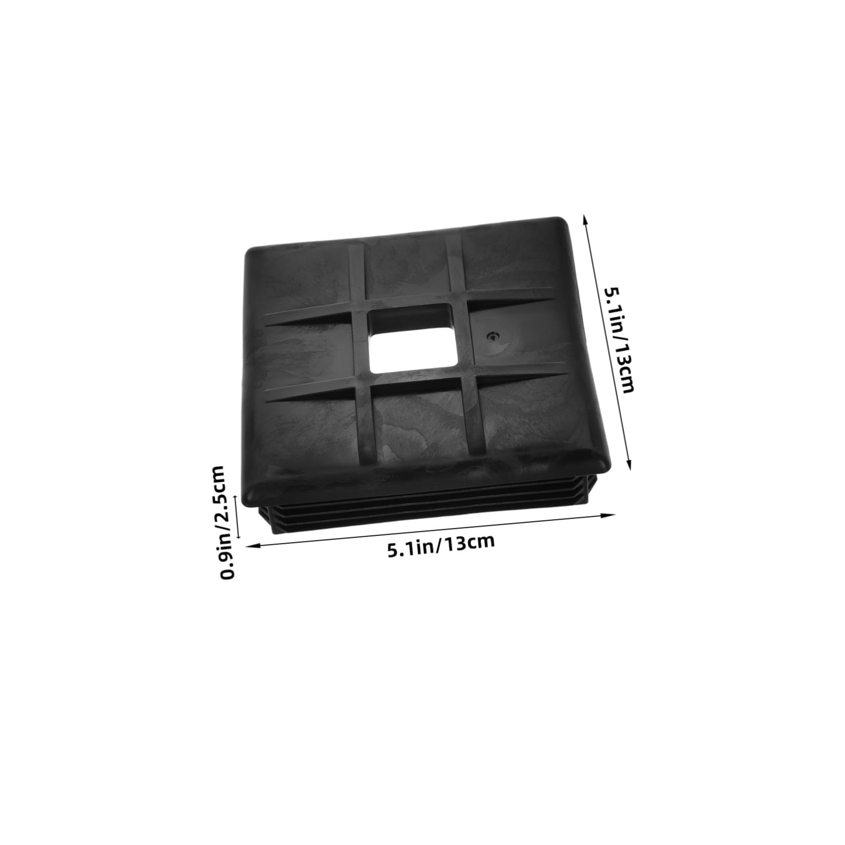 Cabilock 4 Pack Rv Bumper End Caps Trailer Bumper Plug End Covers for Sewer Hose Camper Accessory Set Gloves Plastic Material Easy Install Sturdy Protection