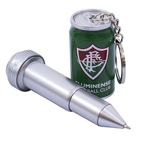 Jogo De Caneta Metal + Caneta Chaveiro Fluminense