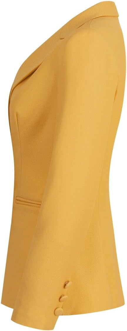 YYNUDA Women's Business Suit Set Double Breasted 2 Piece Office Work Blazer Pantsuit - Image 3