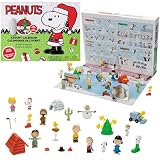 Peanuts Advent Calendar 2024 for Kids – Enjoy 24 Days of Countdown Surprises! Delightful 2-Inch Scale Figures & Accessories