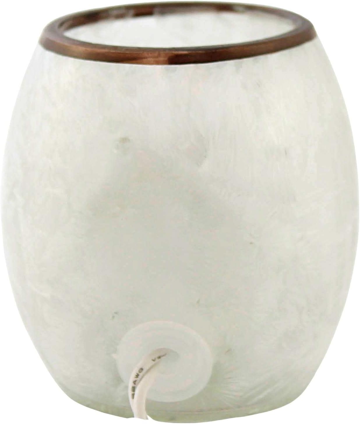Stony Creek Best Friend Dog Pre-Lit Vase, Glass, Bereavement Sympathy Loss, Seasonal Celebration Lighting, Bgd9252, Brown, 3.25 In H X 3.0 In W X `3.0 In D