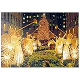 MyPuzzle Le Rockefeller Center Au Moment De Noël, New York, États-Unis - Premium 500 Pièces Puzzle - Collection spéciale MyPuzzle de Puzzle Galaxy