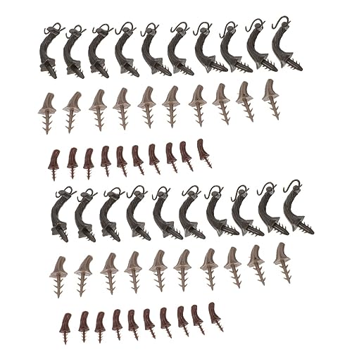 Abaodam 60 Pcs Thanksgiving Pumpkin Handle DIY Crafts Halloween Decorations Halloween Props Plastic Pumpkins Smashing Pumpkins Greatest Hits Halloween Pumpkin Supplies Pumpkin Stem Reward