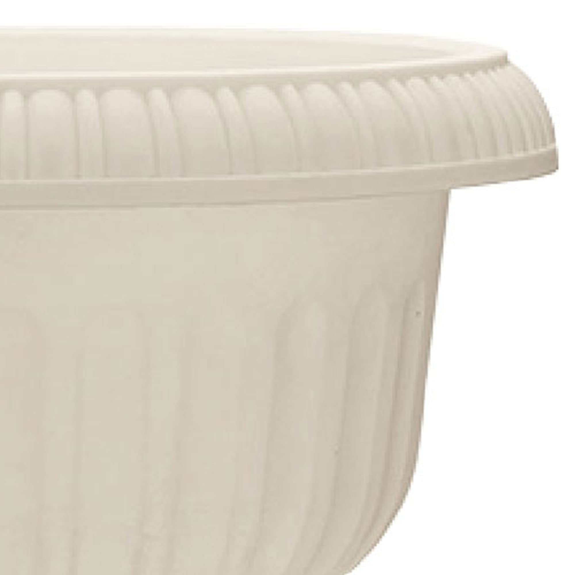 Amazon.com : Southern Patio Dynamic Design 18 Inch Outdoor Home Grecian Urn  Versatile Planter Pot for Entryways and Backyard Patios, White (4 Pack) :  Patio, Lawn & Garden